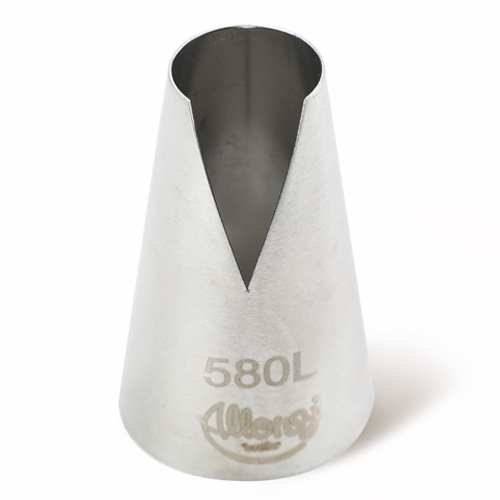 Bicos Para Confeitar Saint Honoré Aço Inox Nº 580L - 1 Un - Cromus Allonsy