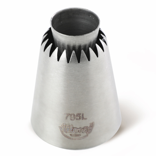Bicos Para Confeitar Sultan Aço Inox Nº795L - 1 Un - Cromus Allonsy