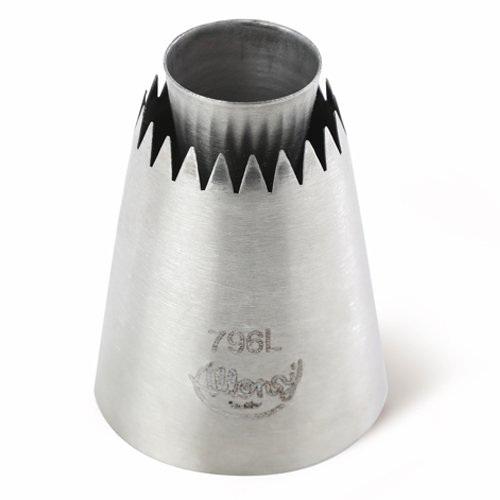 Bicos Para Confeitar Sultan Aço Inox Nº796L - 1 Un - Cromus Allonsy