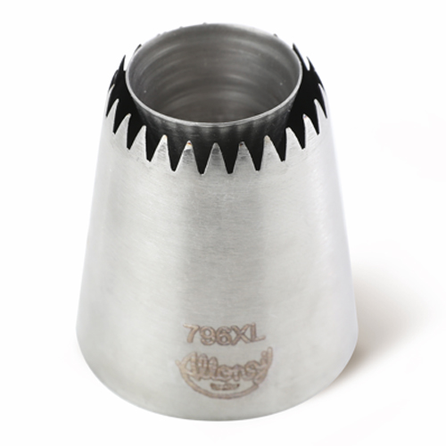 Bicos Para Confeitar Sultan Aço Inox Nº796xl - 1 Un - Cromus Allonsy