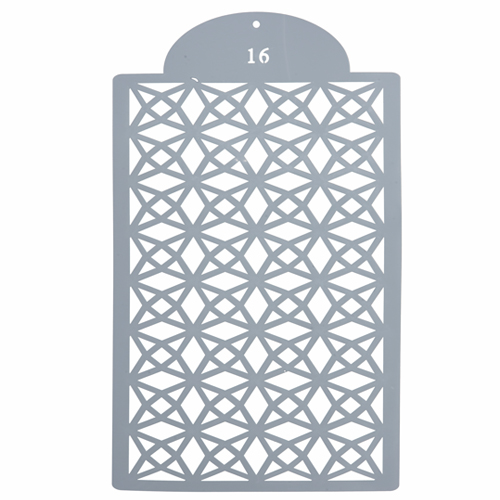 Estencil Para Bolo Ornamental-St35-16 21x35cm - 1 Un - Cromus Allonsy