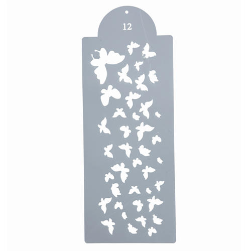 Estencil Para Bolo Ornamental-St39-12 15x39cm - 1 Un - Cromus Allonsy
