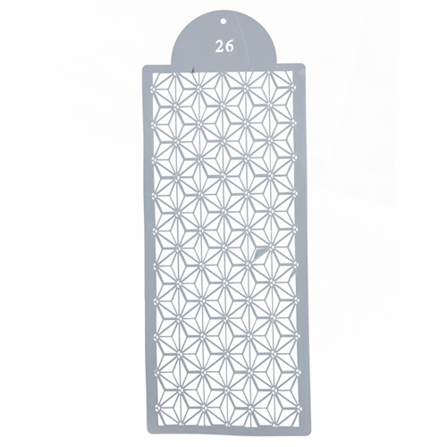 Estencil Para Bolo Ornamental-St39-26 15x39cm - 1 Un - Cromus Allonsy