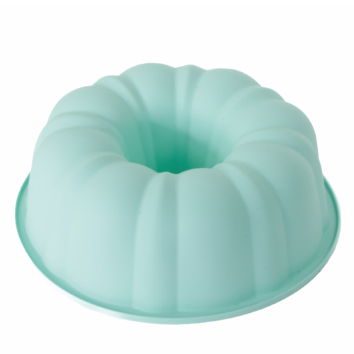 Forma de Silicone Redonda Abóbora Verde 25,8x25,8x9Cm - 1 Un - Cromus Allonsy