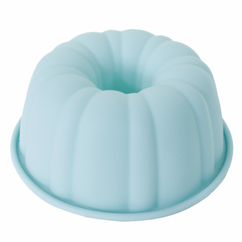 Forma de Silicone Redonda Centro Oco Azul 22x22x9cm - 1 Un - Cromus Allonsy
