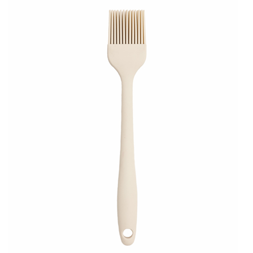 Pincel Culinário Silicone 20,5x3,4x1cm Color Bege - 1 Un - Cromus Allonsy