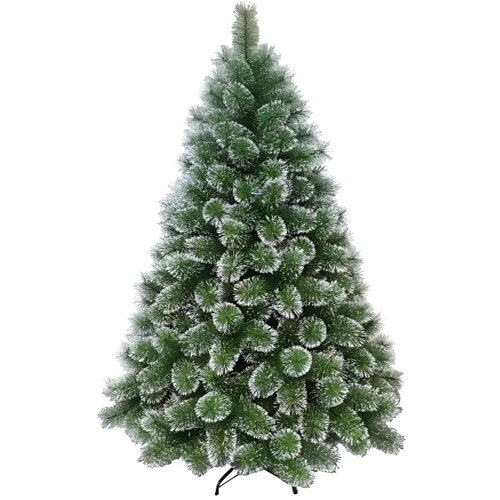 Árvore de Natal 1,20 Metros Pé de Ferro Nevada com 110 Galhos