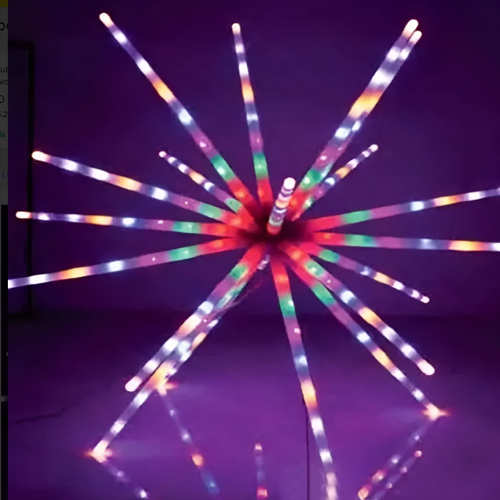 Enfeite Cometa de Led RGB com Controle Remoto Multicores - Bivolt