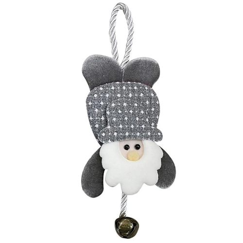 Enfeites Natalino Papai Noel Prata 3cm - 1 Un