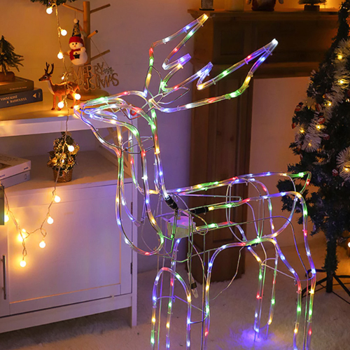 Rena Decorativa de Led 80x50x16cm Colorido - 220 Volts