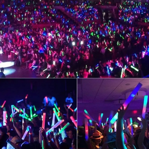 Bastão de Espuma com Pisca 40cm