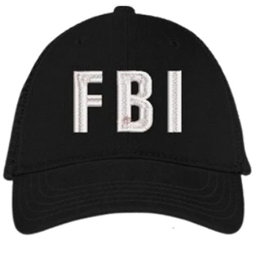 Boné Regulável em Tecido FBI