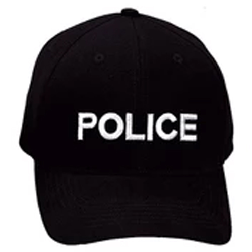 Boné Regulável em Tecido Police