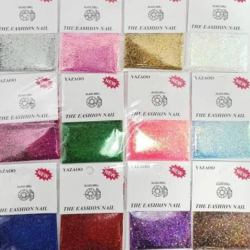 Cartela com 12 Glitter de Alta Perfomace