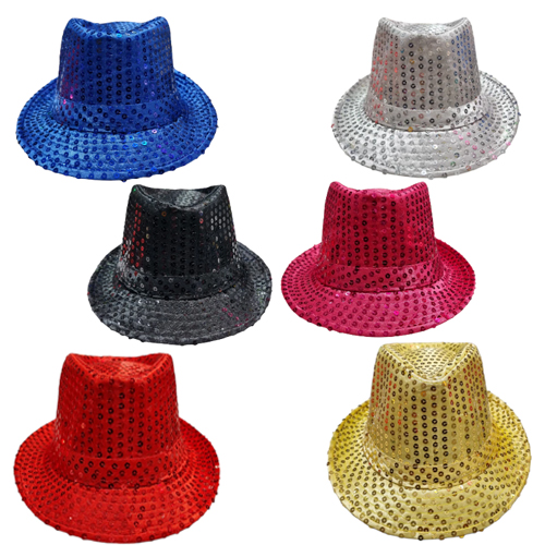 Chapéu Tecido com Paetê