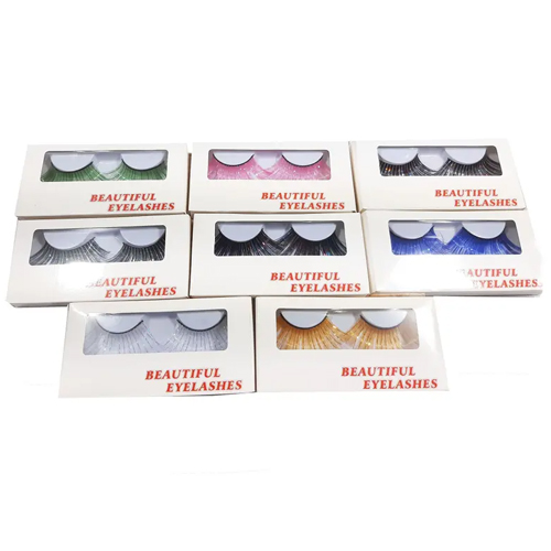 Cilios Postiço Colorido Metalizados