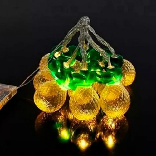 Cordão Luminoso de Abacaxi 1,65 Metros