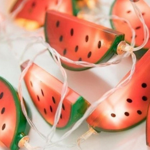 Cordão Luminoso de Melância 3,15 Metros