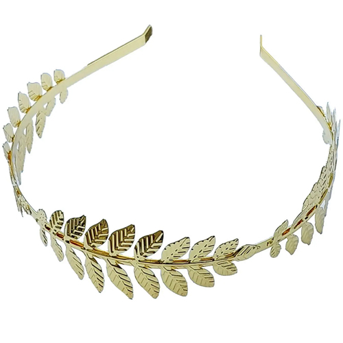 Coroa de Grega de Metal Dourada