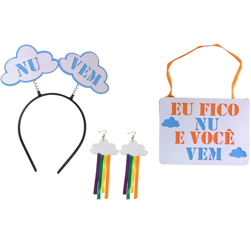 Kit Bloquinho de Carnaval Completo - Nu Vem