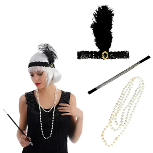 Kit Para Fantasia Aulto Melindrosa Completo