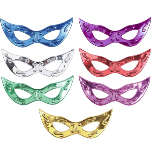 Máscara Decorativa Grande Simples 70x30cm - Para Festas