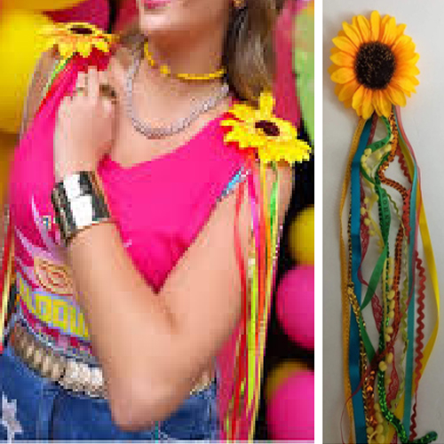 Par de Ombreira de Girassol