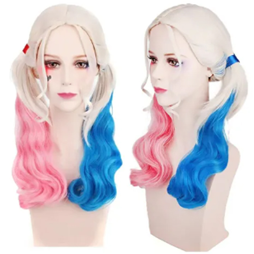 Peruca Azul e Rosa - Para Festas