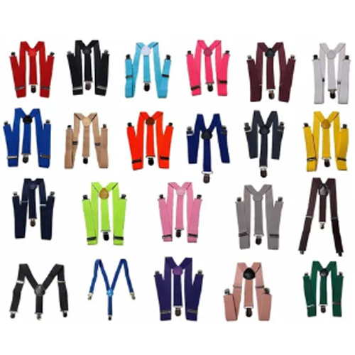 Suspensório em Cores Sortidas