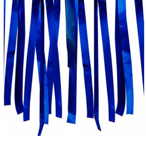 Varal de Fitas Metalizadas 10 Metros Azul