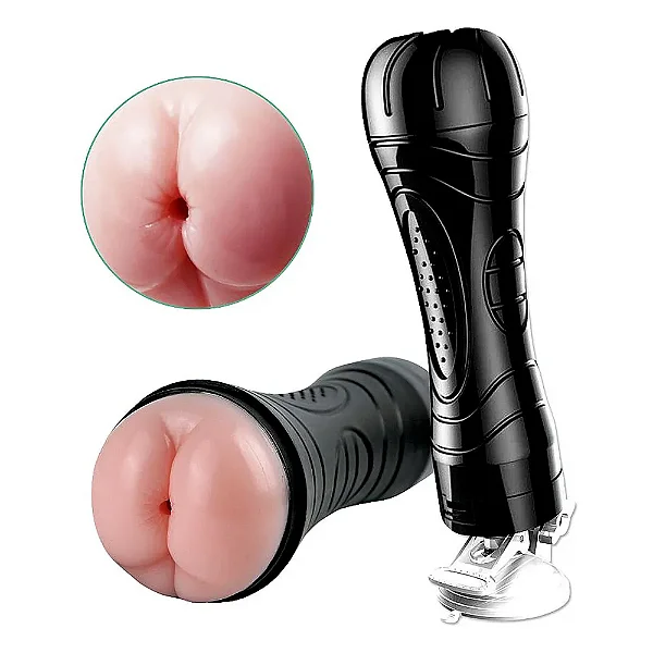 MASTURBADOR LANTERNA EM CYBERSKIN FORMATO DE BUNDA