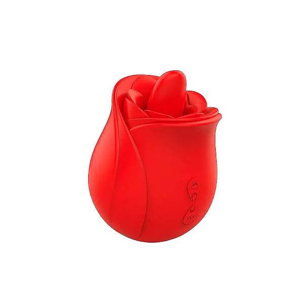 VIBRADOR ROSE COM LÍNGUA