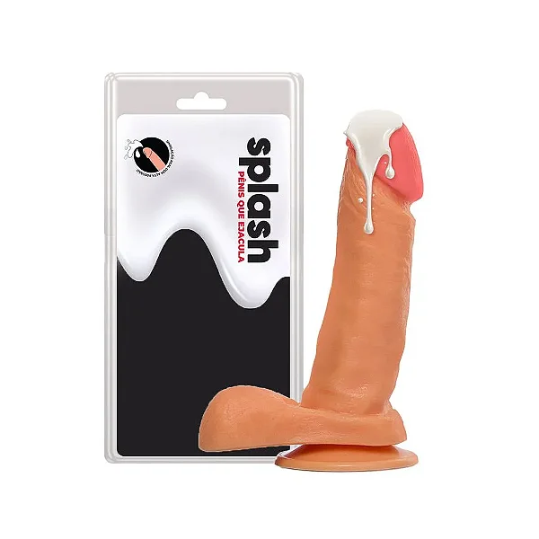 PÊNIS COM ESCROTO QUE EJACULA