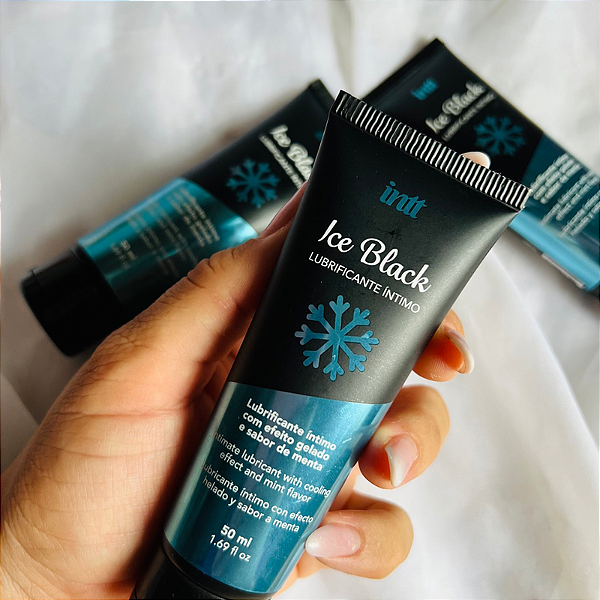 GEL LUBRIFICANTE ICE BLACK
