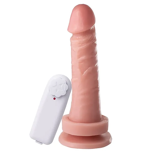 PRÓTESE ULTRA REALÍSTICA SEM ESCROTO E COM VIBRO