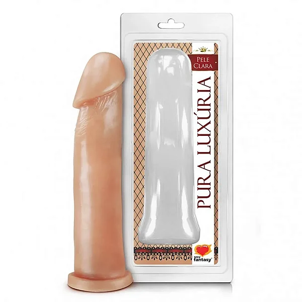 Prótese Pura Luxúria Realístico 21 x 5,8 cm