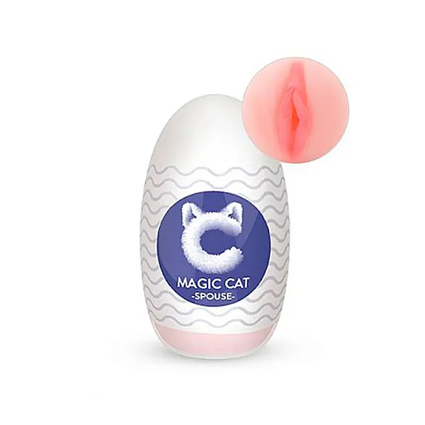Magic Cat Spouse Egg em CyberSkin Formato Vagina