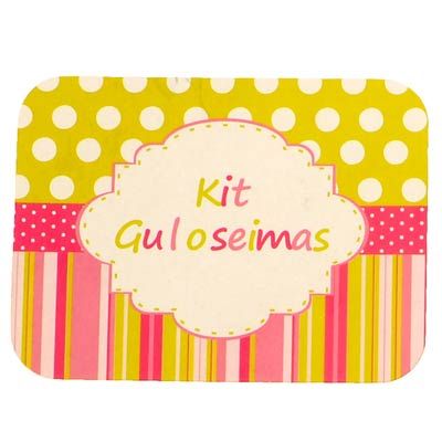 Tampa Duster para Mini Marmitinha de Guloseimas Poá Verde e Rosa 12 Un