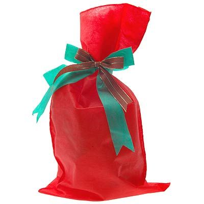 Saquinho Surpresa em TNT - Vermelho com Fita