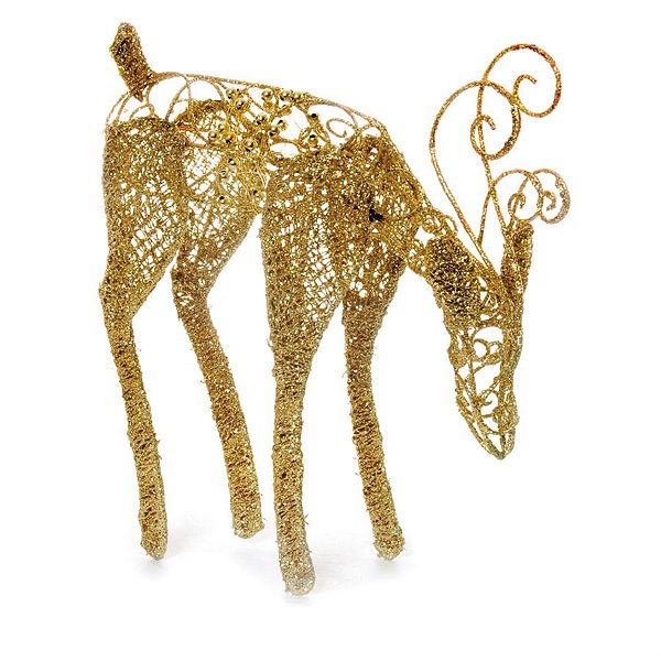 Rena com Cabeça para Baixo Ouro 26 cm (Marrocos) - 2 Un