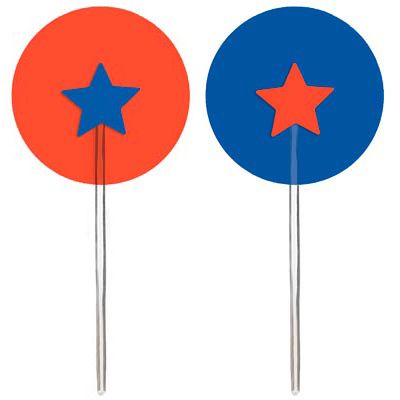 Circo - Pick para Cupcake 12 Un