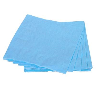 Guardanapos de Papel Seda Happy Line 32cm Azul Claro - 20 Un