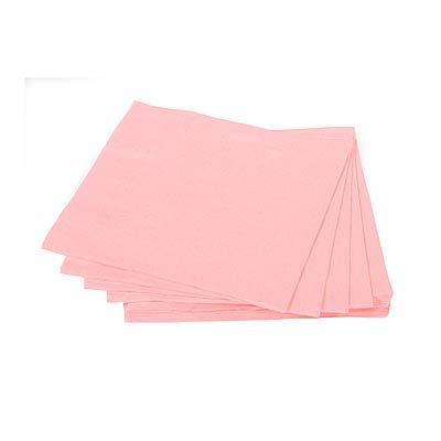Guardanapos de Papel 24cmx24cm Liso Rosa Bebê - 20 Un