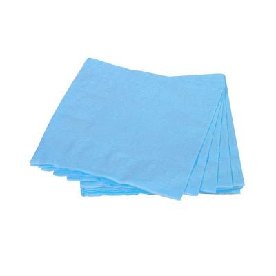 Guardanapos de Papel 24cmx24cm Liso Azul Bebê - 20 Un