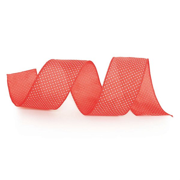 Fita Po· Vermelho 6,3 cm x 9,14 mts