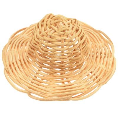 Chapeuzinho em Vime para Lembrancinha