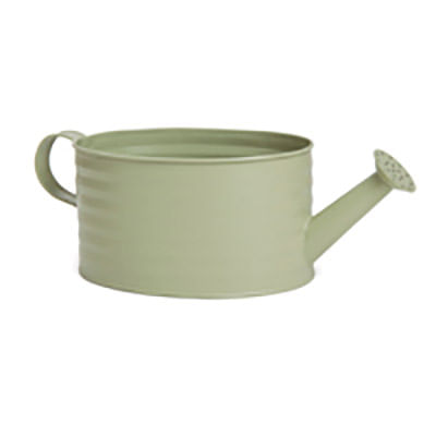 Cachepots em Metal - Regador Largo Verde - Pacote com 6 un