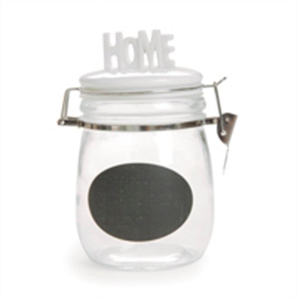 Potes Tentação - Pote de Vidro Home Branco - Pacote - 4 un