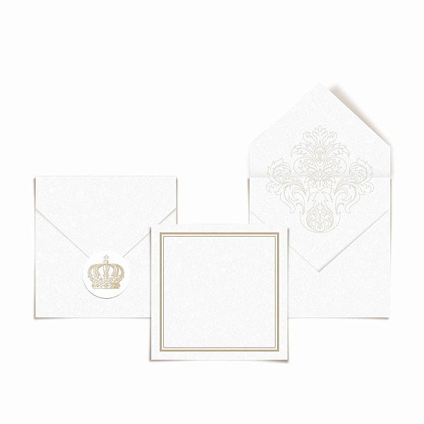 Casamento Clássico - Cartão para Agradecimento 24 Un
