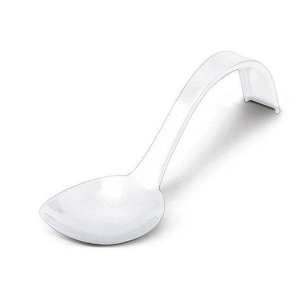 Colher Curvada (13,5cm) Transparente - 10 Un